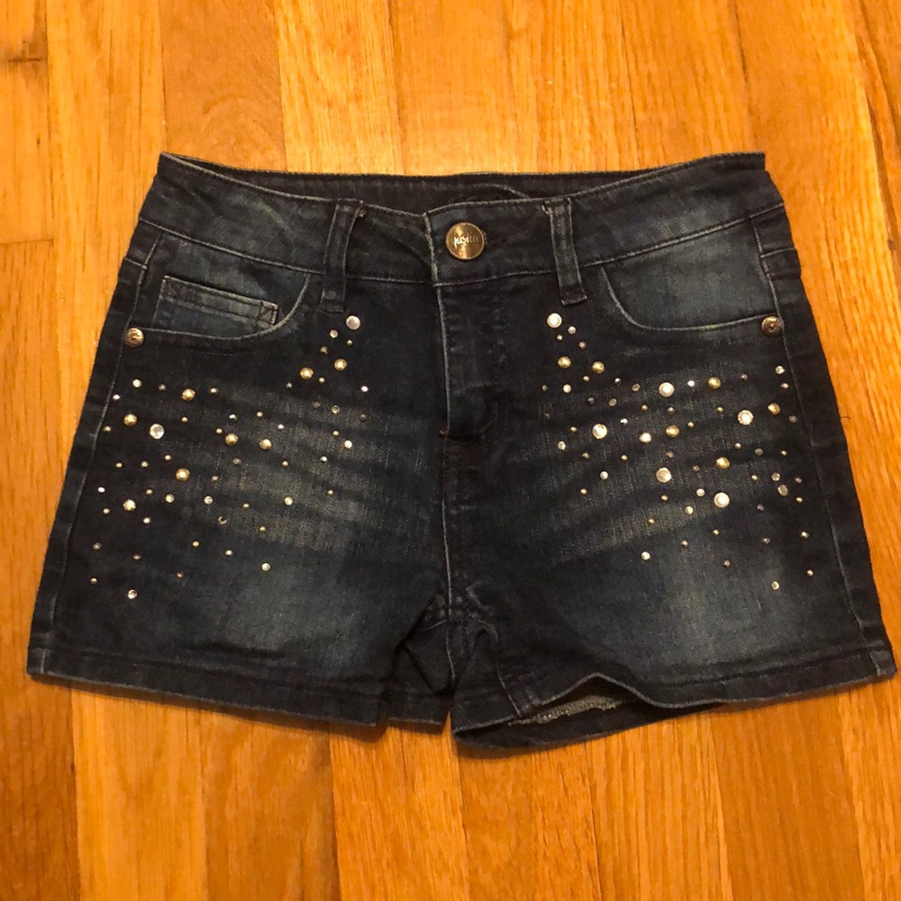 ❣️5for$20❣️ Justice 12 slim sparkly jean shorts
